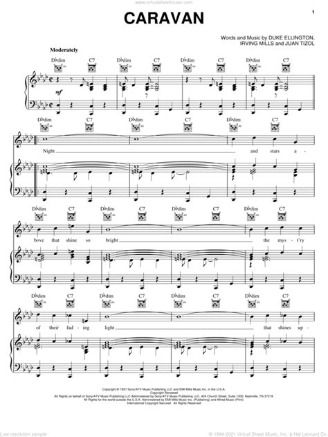 Caravan sheet music - Download and Print Caravan sheet music for Flute Solo by Juan Tizol & Duke Ellington from Sheet Music Direct. You are on a site hosted and operated by SheetMusicDirect according to its terms and conditions.
